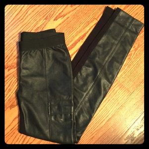 BCBC Maxazria Leather Pants